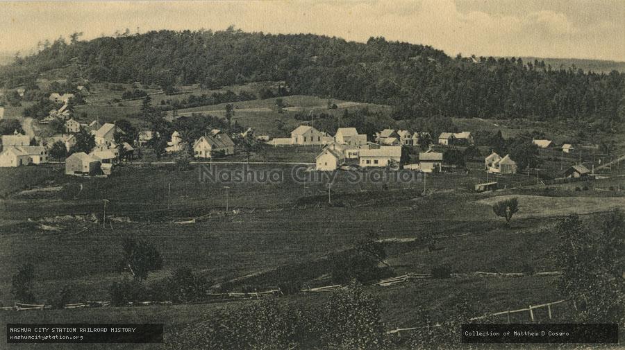 Postcard: South Orrington, Maine Showing Maine Central Railroad Station